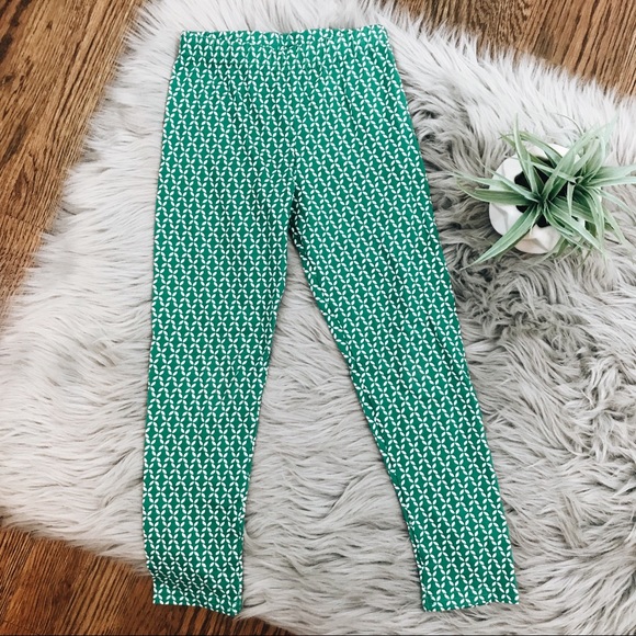 Emily Rose Other - Emily Rose Girls Green Printed Leggings